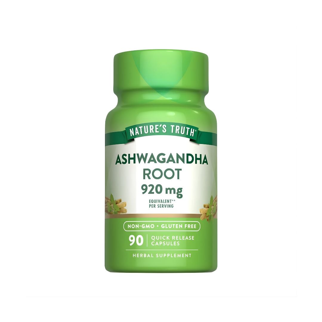 ASHWAGANDHA ROOT NATURE'S TRUTH 920 MG - 90 CAPSULAS - 1
