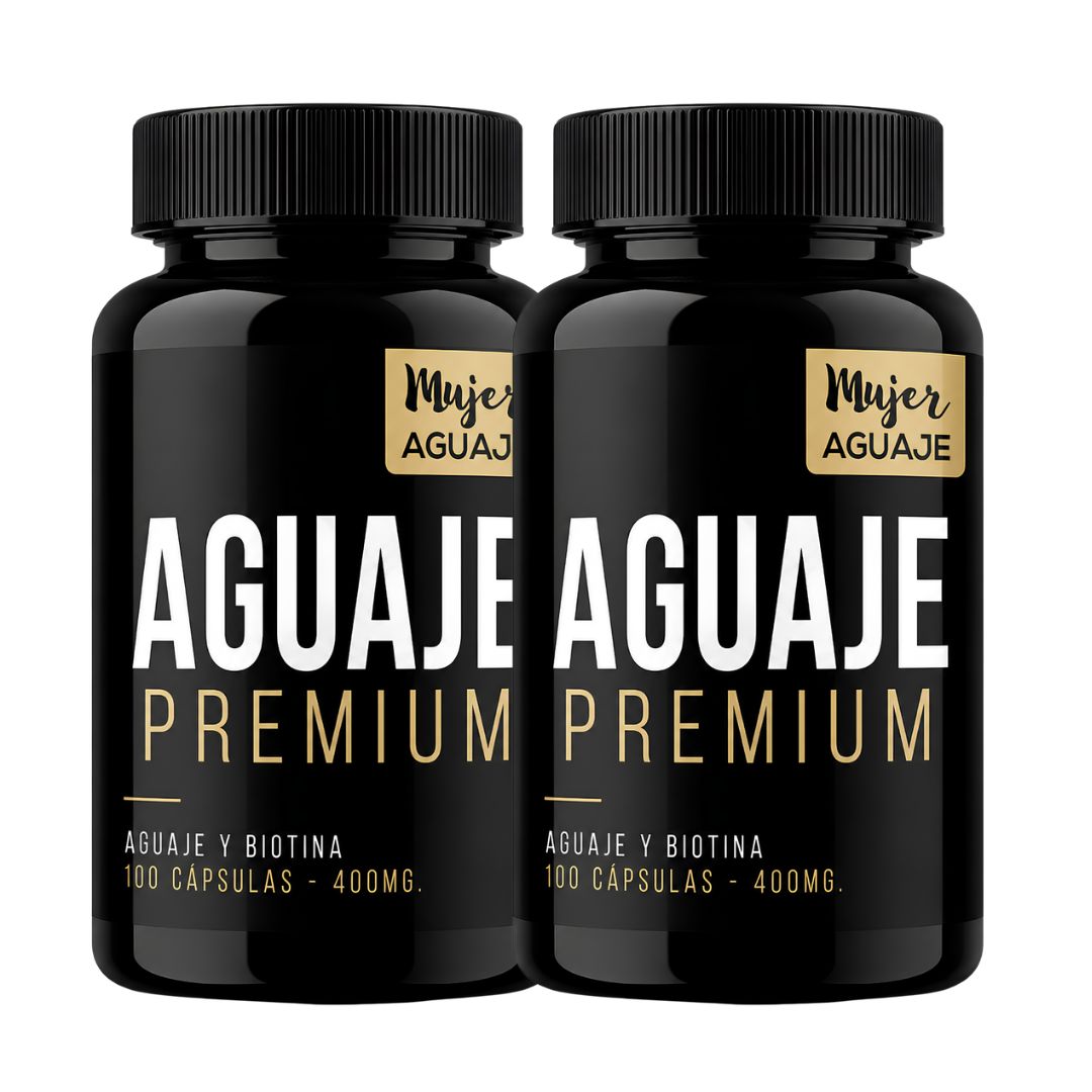 PACK X 02 - AGUAJE PREMIUM MUJER AGUAJE - 100 CAPSULAS - 1