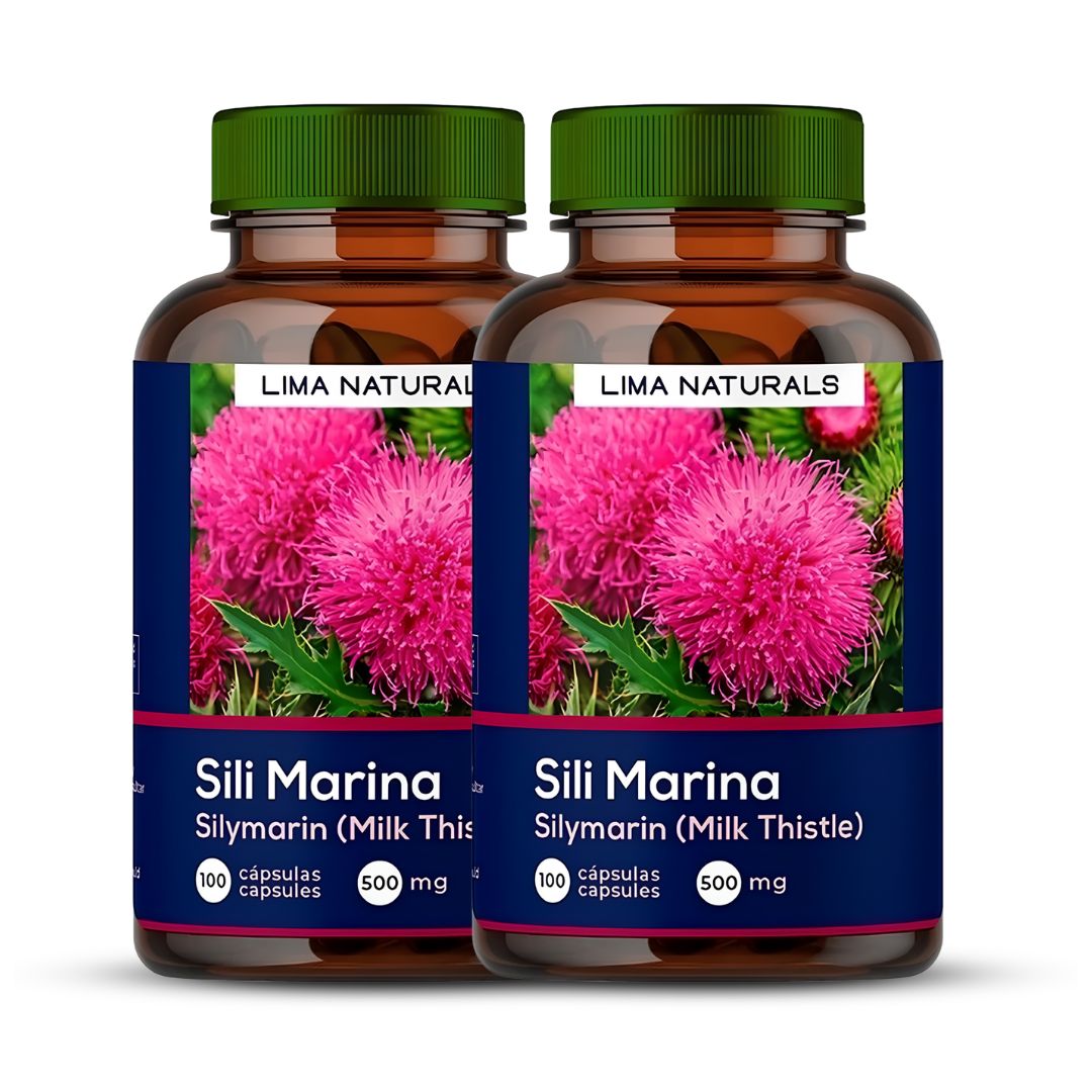 PACK X 02 - SILIMARINA LIMA NATURALS - 100 CÁPSULAS - 1