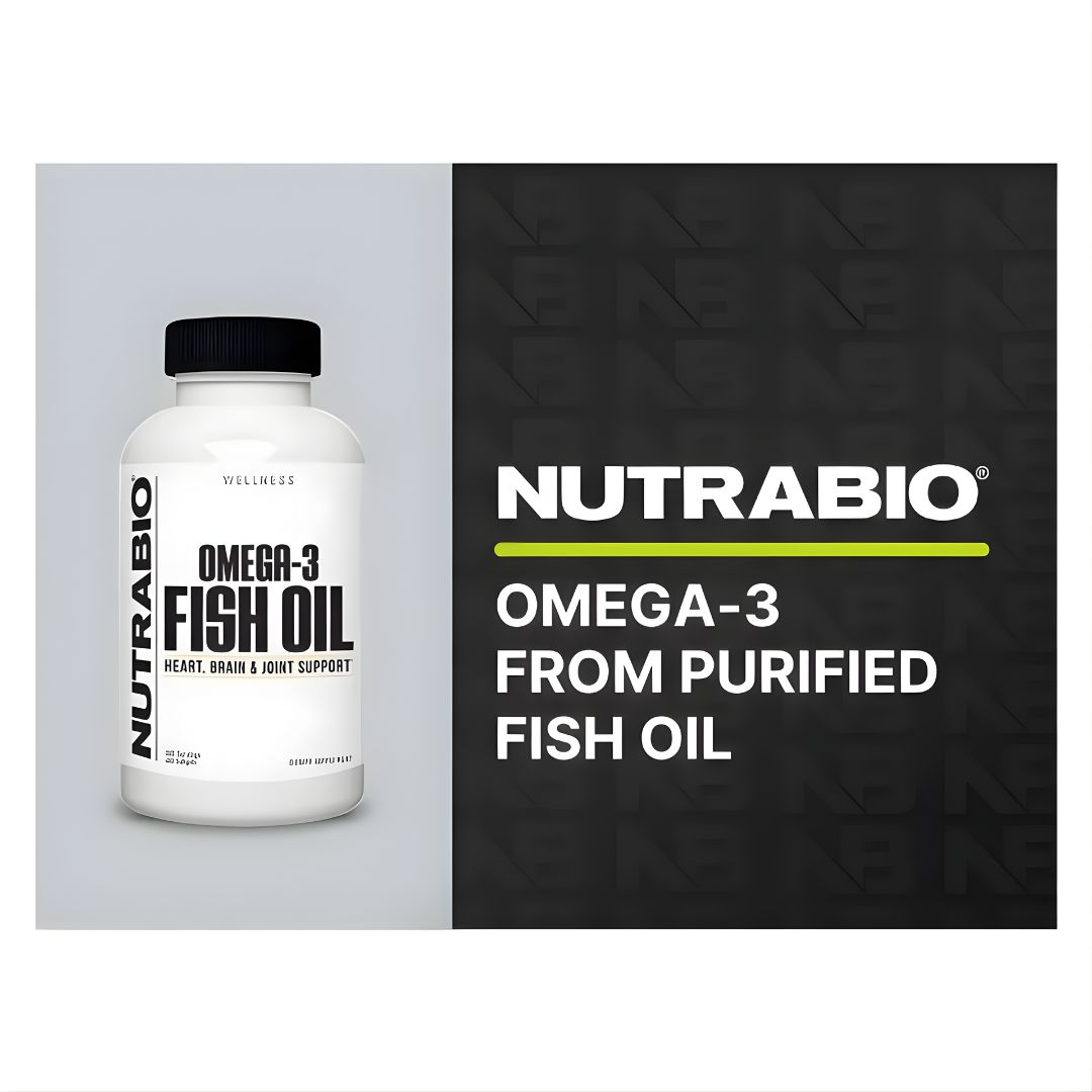 PACK X 02 - ACEITE DE PESCADO - FISH OIL OMEGA 3 NUTRABIO - 150 CÁPSULAS - 4