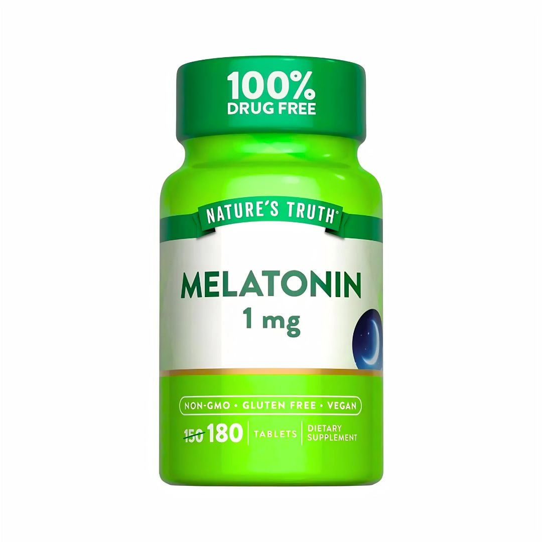 MELATONINA NATURE'S TRUTH 1 MG - 180 TABLETAS - 1