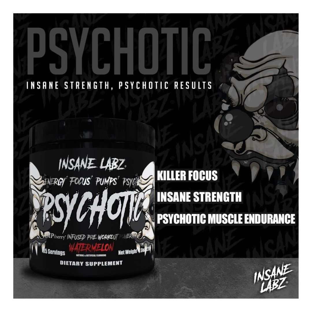 PSYCHOTIC BLACK 35 SERVICIOS - WATERMELON + SHAKER - 6