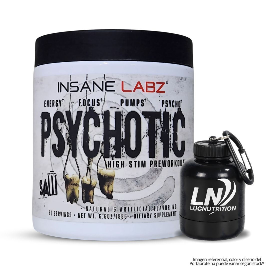 PSYCHOTIC SAW 30 SERVICIOS - GRAPE + PORTAPROTEINA - 1