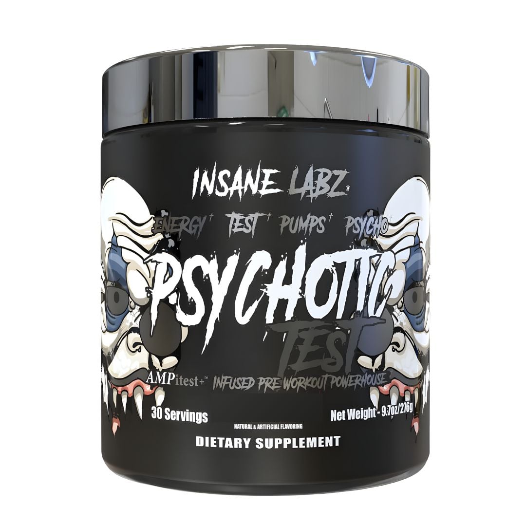 PSYCHOTIC TEST 30 SERVICIOS / PRE-ENTRENO CON PRECURSOR DE TESTOSTERONA - WATERMELON - 1