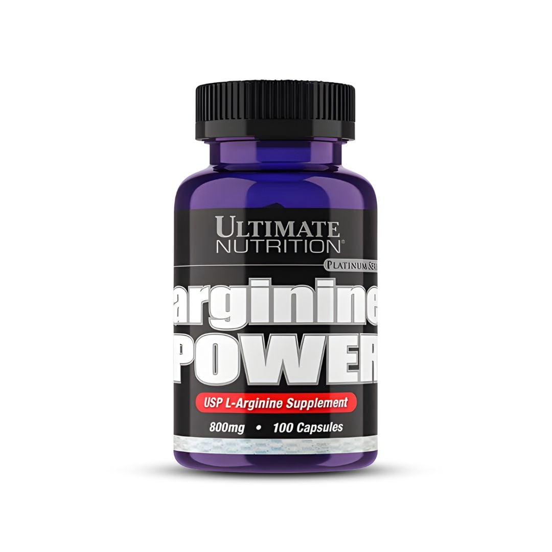 ARGININA ULTIMATE NUTRITION - ARGININE POWER 800 MG 100 CAPSULAS - 1