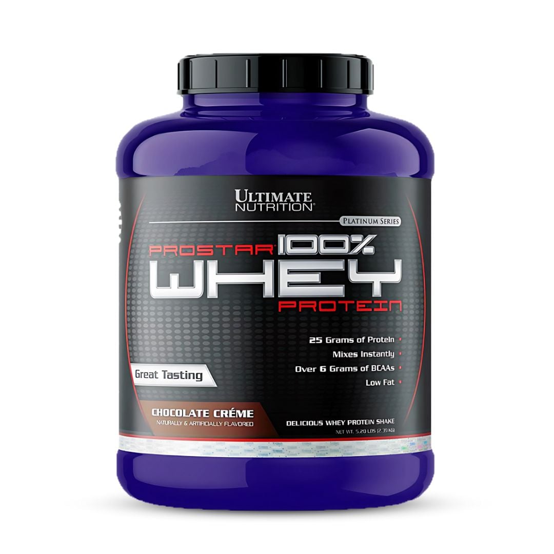 PROSTAR 100 % WHEY 5 LB PROTEINA WHEY - CHOCOLATE CREMA - 1