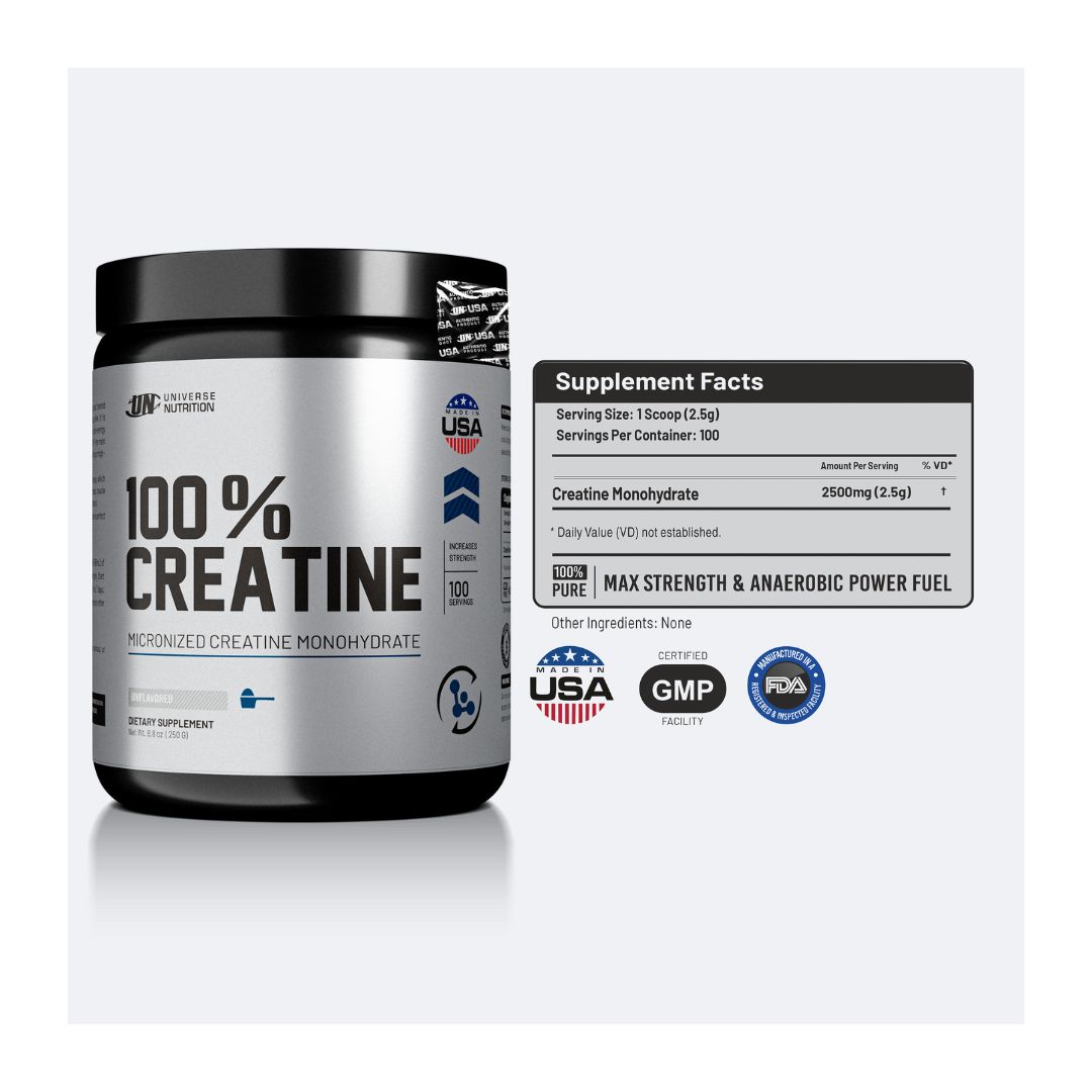 PROTEINA PROSTAR WHEY 5 LB - VAINILLA + CREATINA UNIVERSE NUTRITION 250 G - 3