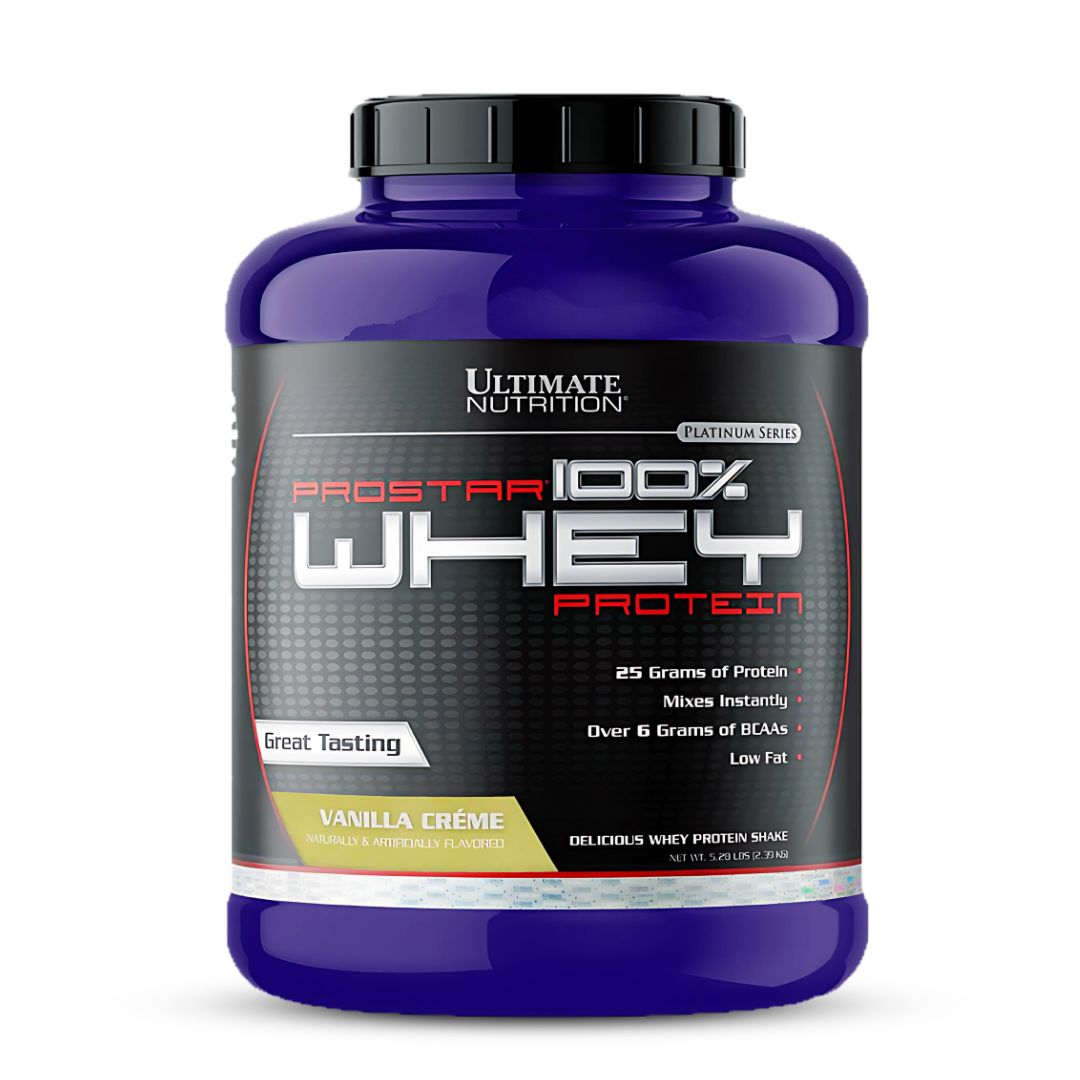 PROSTAR 100 % WHEY 5 LB PROTEINA WHEY - VAINILLA CREMA - 1