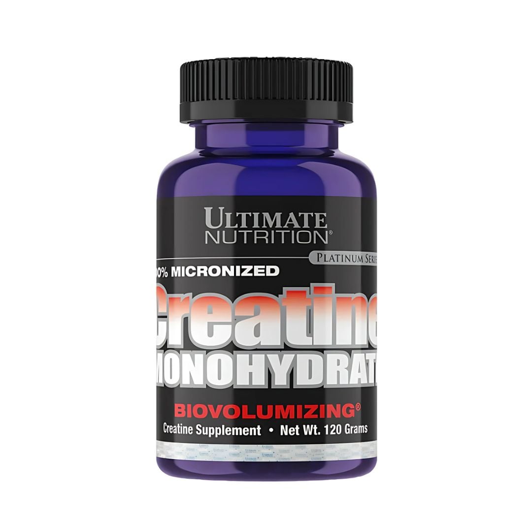CREATINA ULTIMATE NUTRITION 120 G - CREATINA MONOHIDRATADA Y MICRONIZADA - 1