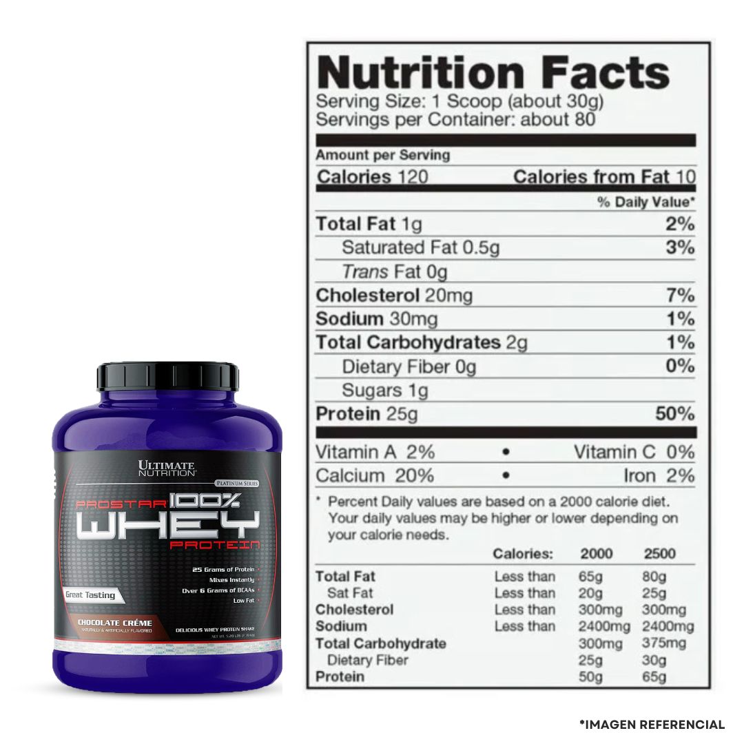 PROSTAR 100 % WHEY 5 LB - VAINILLA CREMA + CREATINA ULTIMATE 300 G + OMEGA 3 ULTIMATE 90 CAP + SHAKER SCOOP - 2