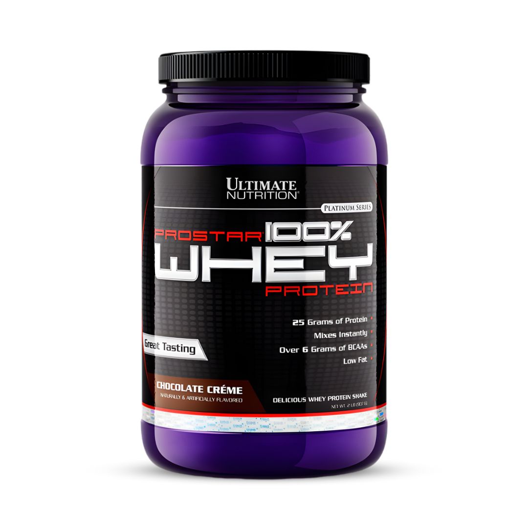 PROSTAR 100% WHEY 2 LB PROTEINA WHEY ULTIMATE NUTRITION - CHOCOLATE CREMA - 1