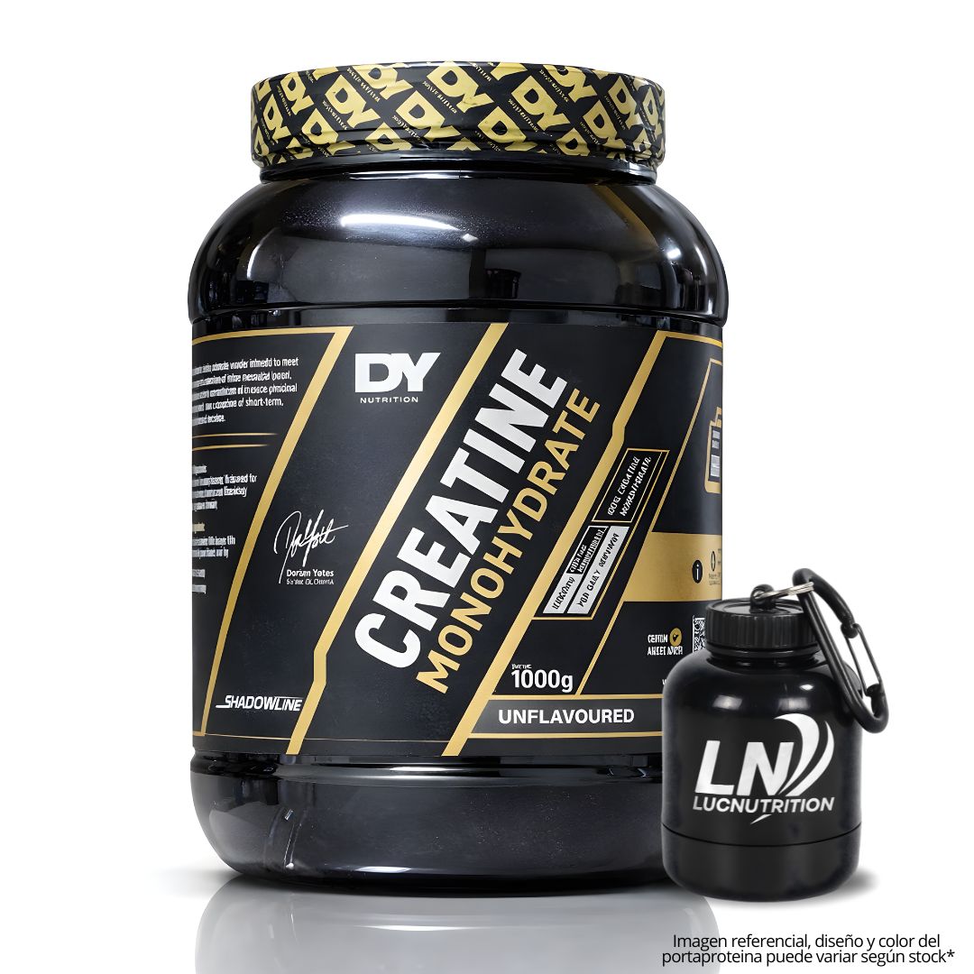 CREATINA DORIAN YATES 1 KG - CREATINA MONOHIDRATADA DY + PORTAPROTEINA - 1