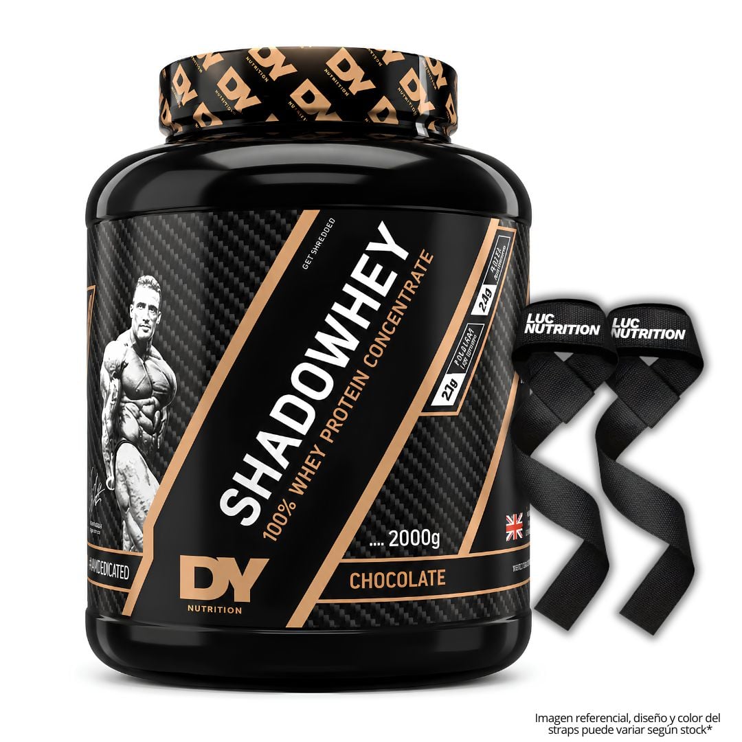 PROTEINA SHADOWHEY 2 KG - CHOCOLATE + STRAPS - 1