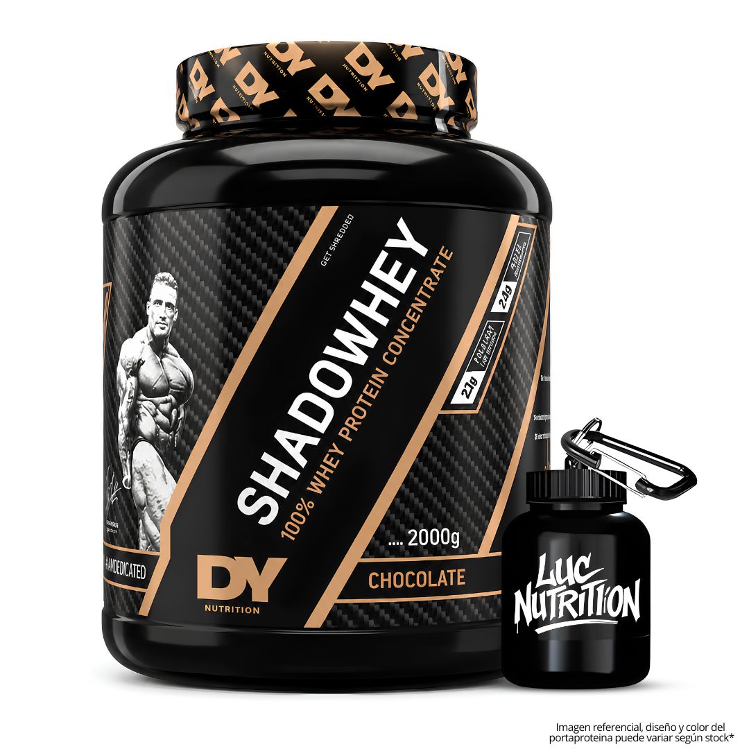 PROTEINA SHADOWHEY 2 KG - VAINILLA + PORTAPROTEINA - 1