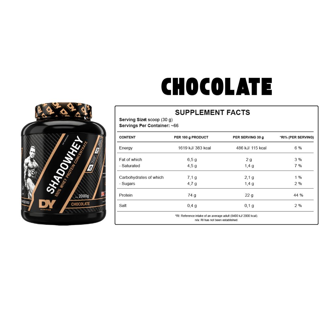 PROTEINA SHADOWHEY 2 KG - CHOCOLATE + CREATINA ULTIMATE NUTRITION 300 G + SCOOP - 2