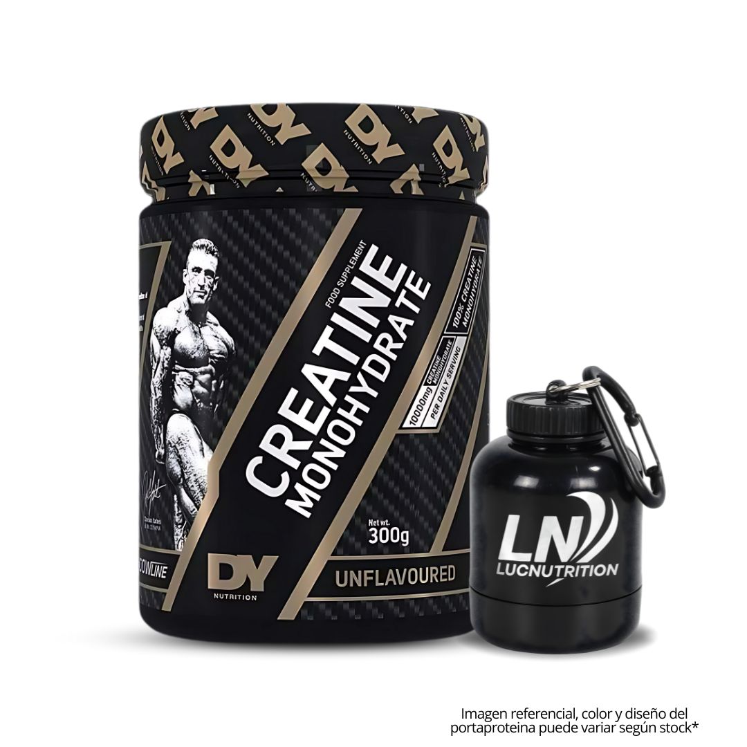 CREATINA DORIAN YATES 300 G - CREATINA MONOHIDRATADA + PORTAPROTEINA - 1