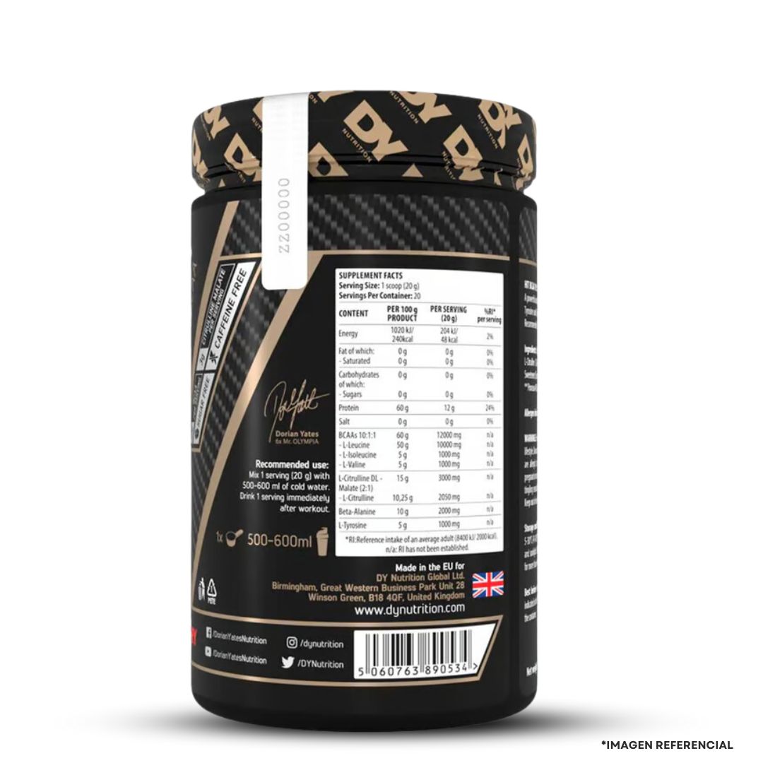 HIT BCAA 10:1:1 400G PIÑA / 40 SERVICIOS DORIAN YATES - 2