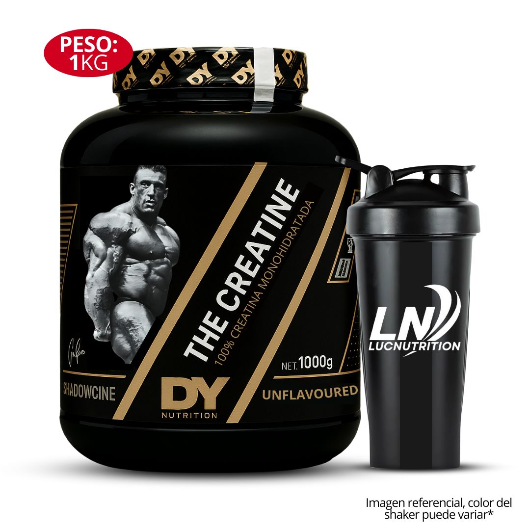 CREATINA DORIAN YATES 1 KG CREATINA MONOHIDRATADA + SHAKER - 1