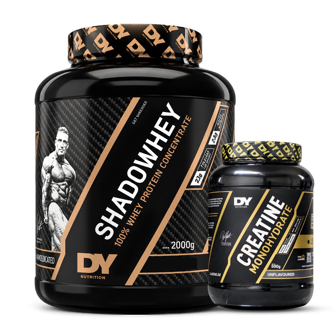 PROTEINA SHADOWHEY 2 KG - CHOCOLATE + CREATINA DORIAN YATES 500 G - 1