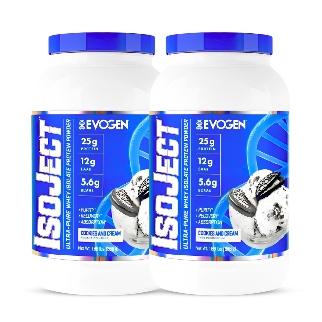 PACK X 02 - ISOJECT 26 SERV PROTEINA ISOLATADA EVOGEN - COOKIE AND CREAM - 1