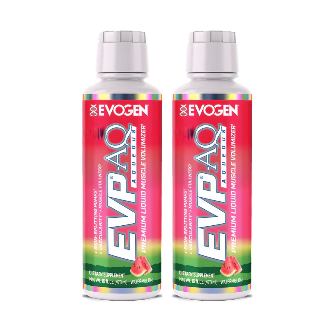 PACK X 02 EVP-AQ EVOGEN GLICEROL LIQUIDO 473ML - WATERMELON - 1