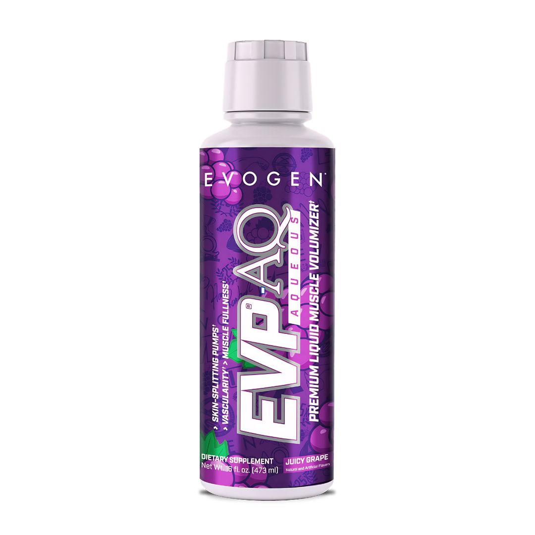 EVP-AQ EVOGEN GLICEROL LIQUIDO 473ML - JUICY GRAPE + STRAPS - 4