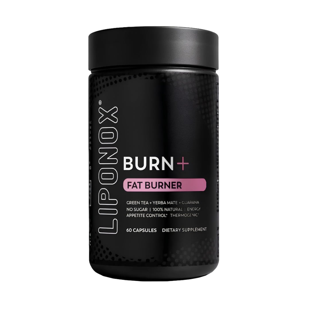 QUEMADOR BURN+ FAT BURNER LIPONOX - 60 CAPSULAS - 1