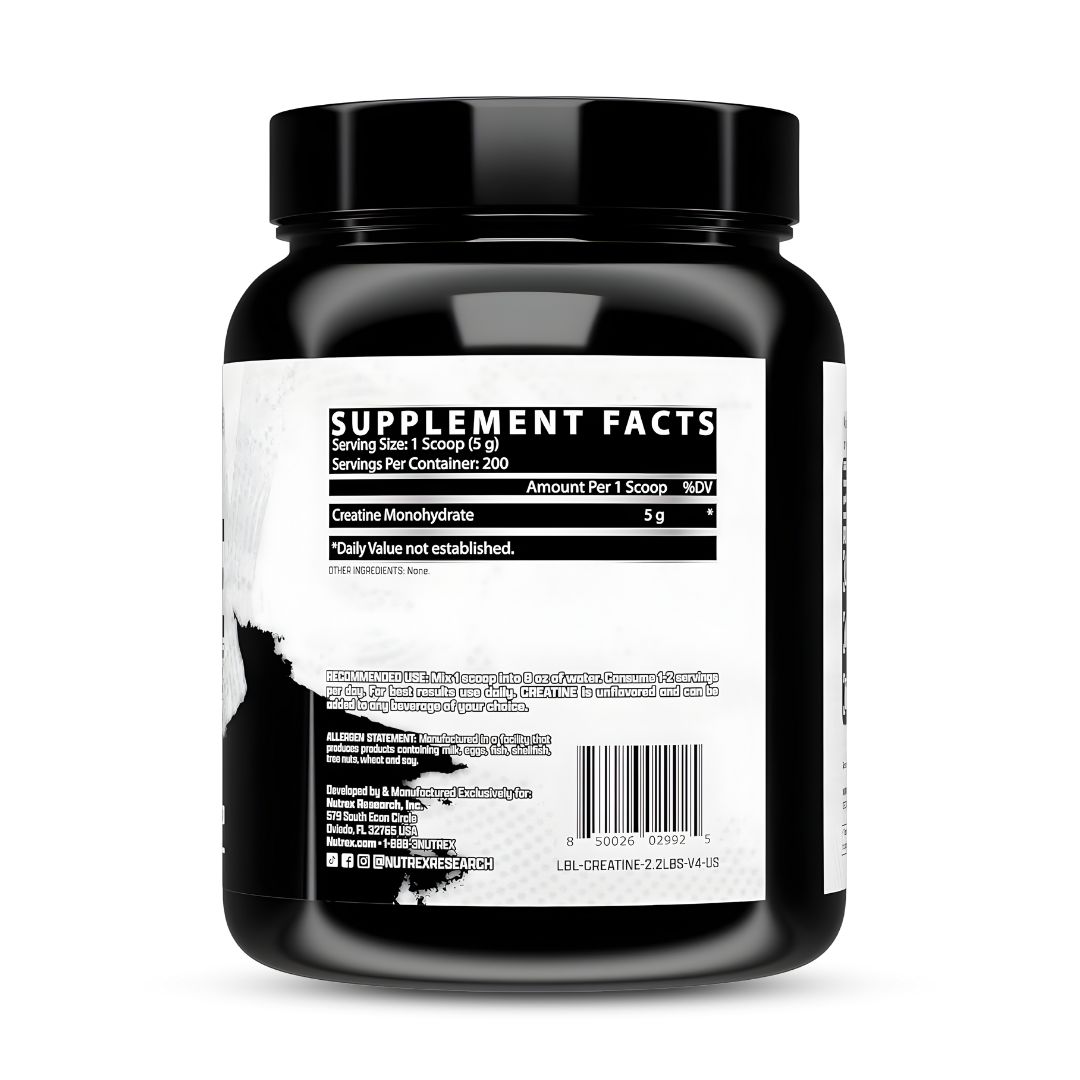 CLÁSICA CREATINA NUTREX RESEARCH 1 KG - CREATINA MONOHIDRATADA - 2