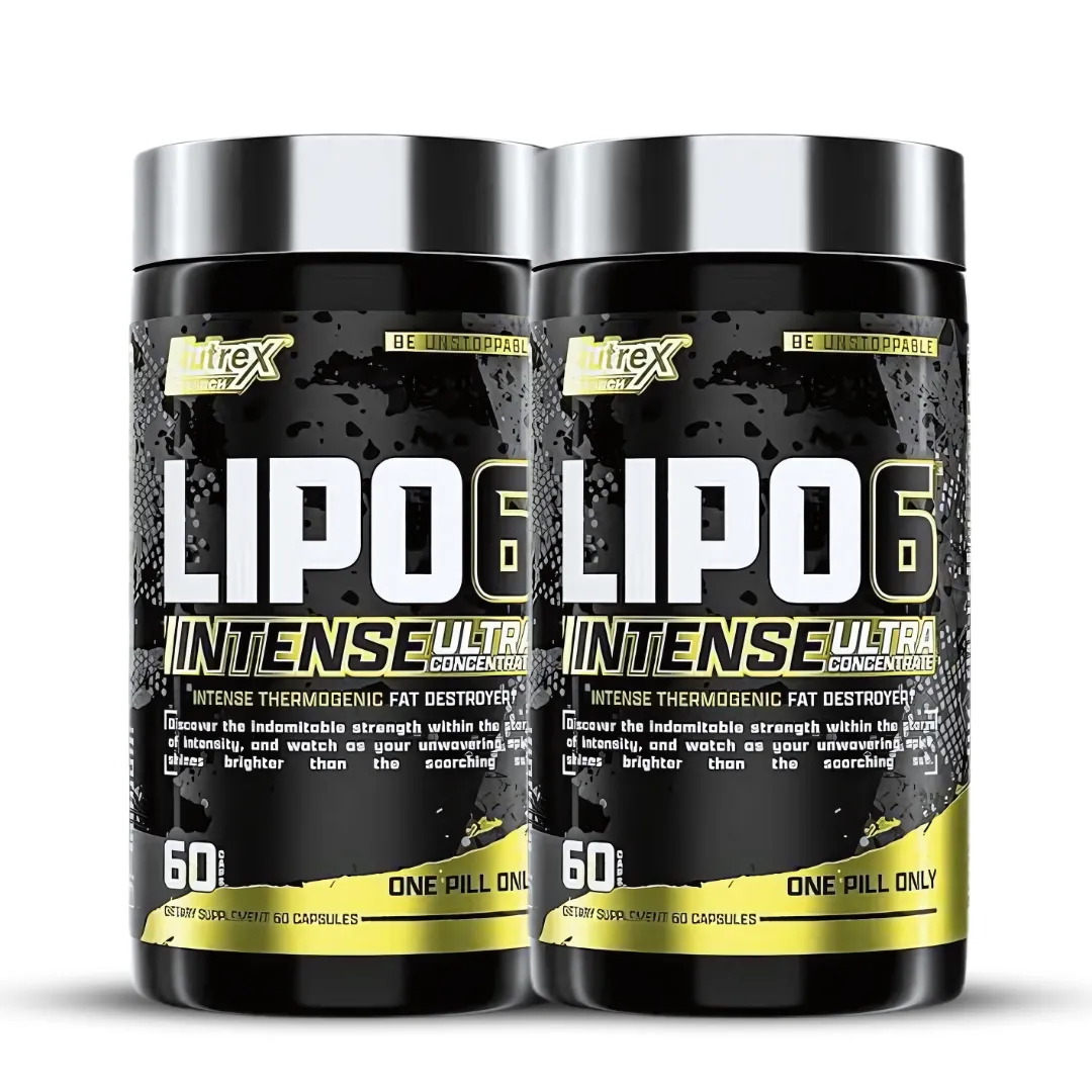 2 NUEVO LIPO 6 BLACK INTENSE - 60 CÁPSULAS - 1