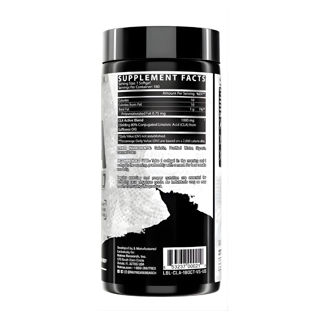 CREATINA NUTREX RESEARCH 1 KG - MONOHIDRATADA + CLA 1000 MG NUTREX RESEARCH - 180 CAPSULAS - 3