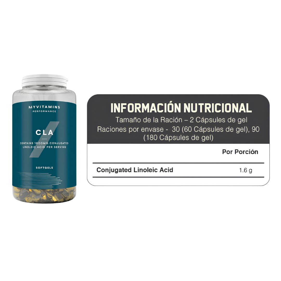 LIPO 6 BLACK INTENSE - 60 CÁPSULAS + CLA MYPROTEIN - 60 CÁPSULAS - 3