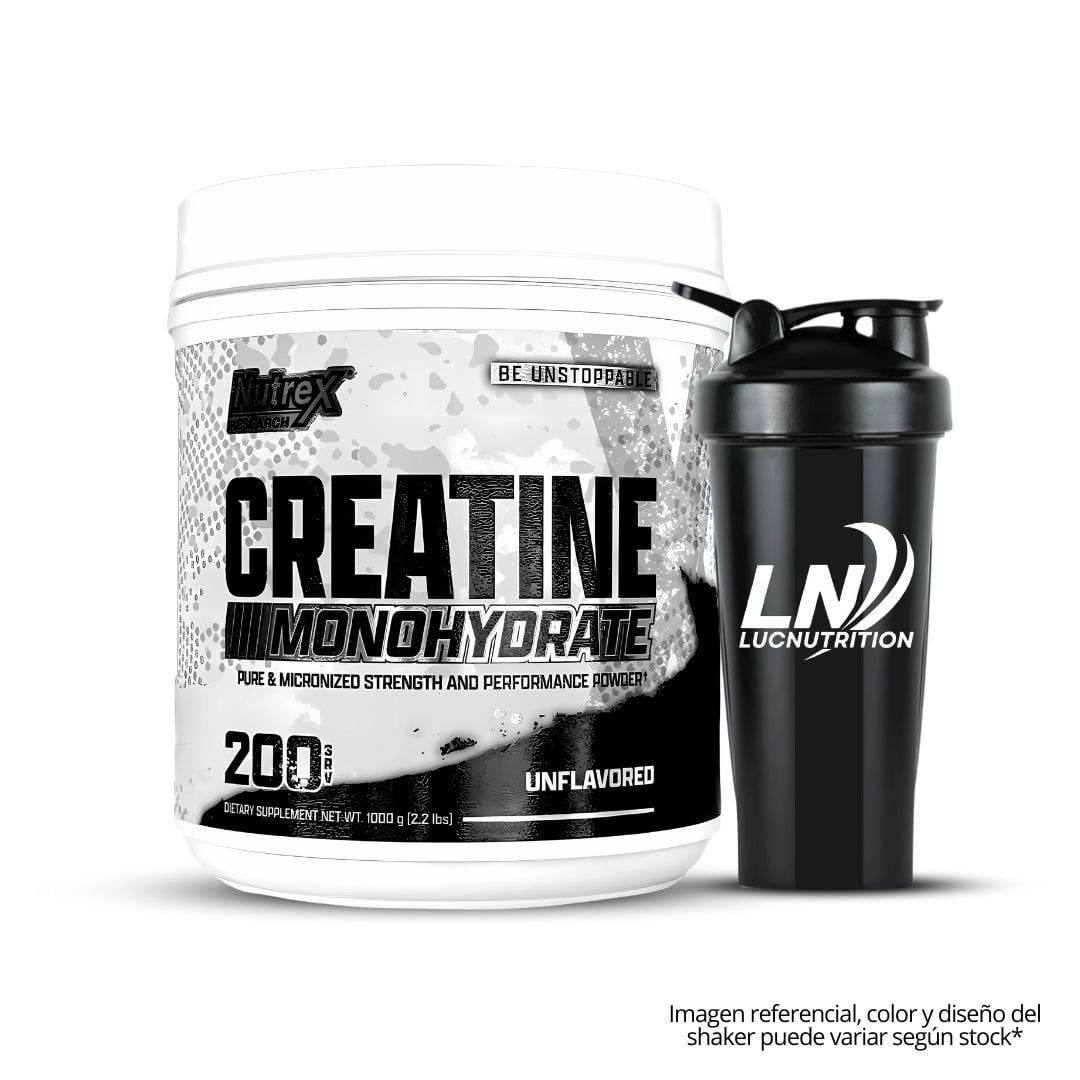 CREATINA NUTREX RESEARCH 1 KG + SHAKER - 1