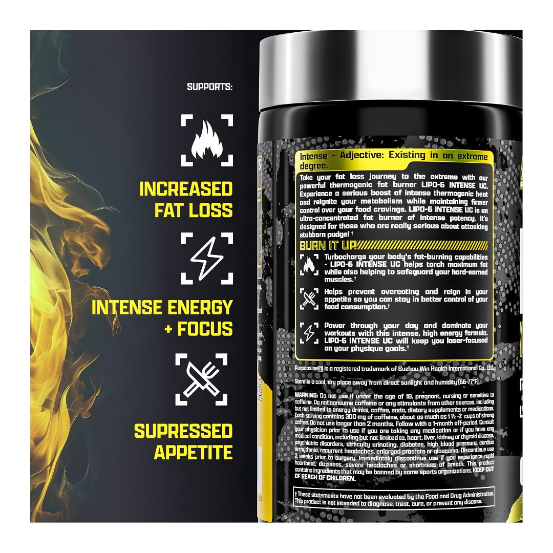 LIPO 6 BLACK INTENSE - 60 CÁPSULAS - 2