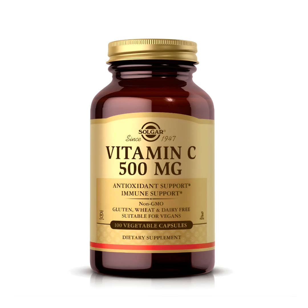 VITAMIN C 500 MG SOLGAR - 100 CAP. - 1