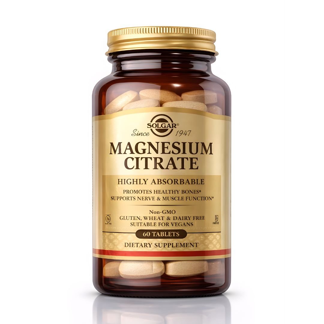 CITRATO MAGNESIO SOLGAR / MAGNESIUM CITRATE - 60 TABLETAS - 1