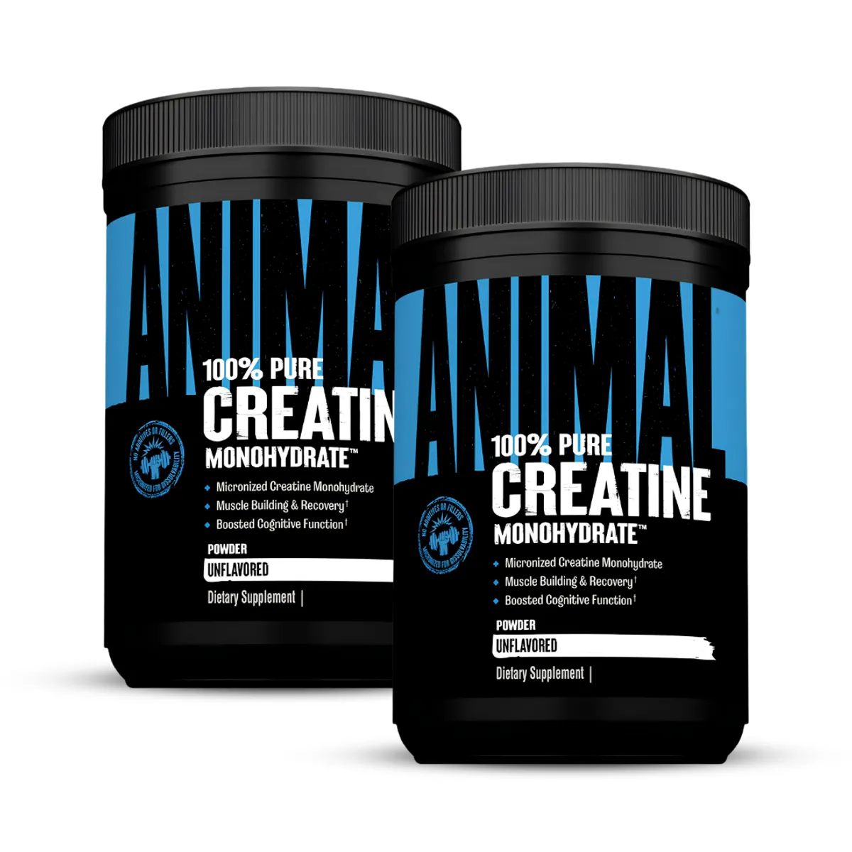 PACK X 02 - CREATINA ANIMAL 300 G - UNIVERSAL NUTRITION - 1