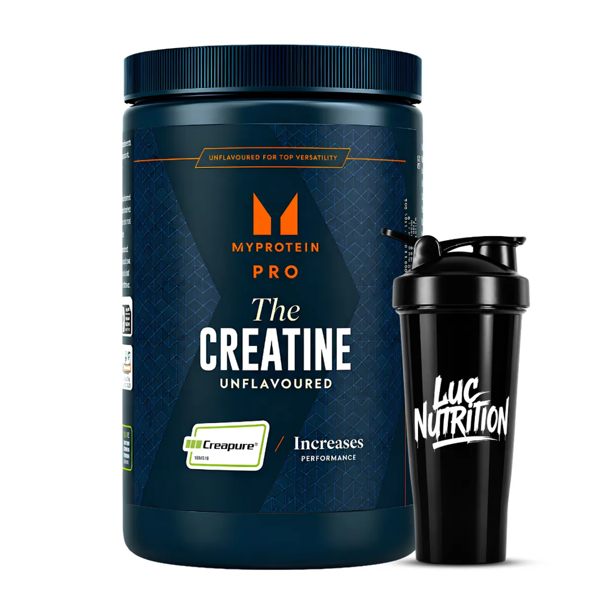 CREAPURE MYPROTEIN 1 KG - CREATINA MONOHIDRATADA + SHAKER - 1