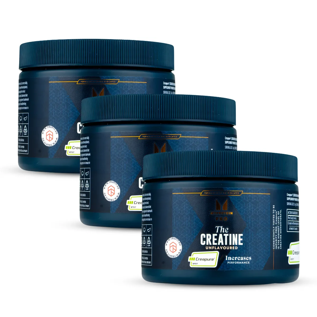 PACK X 03 - CREAPURE MYPROTEIN 250 G - CREATINA MONOHIDRATADA - 1