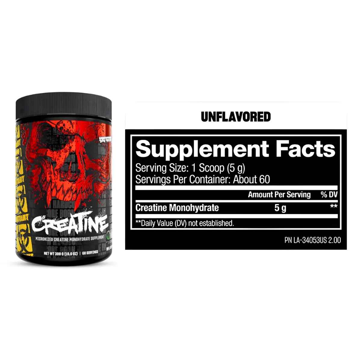 PACK X 03 - CREATINA MUTANT 300 G - CREATINA MONOHIDRATADA - 2