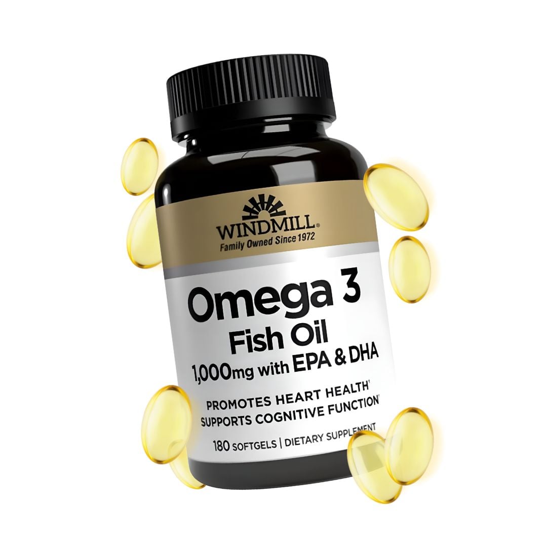 OMEGA 3 WINDMILL - FISH OIL 1000 MG WINDMILL / 180 CÁPSULAS - 2