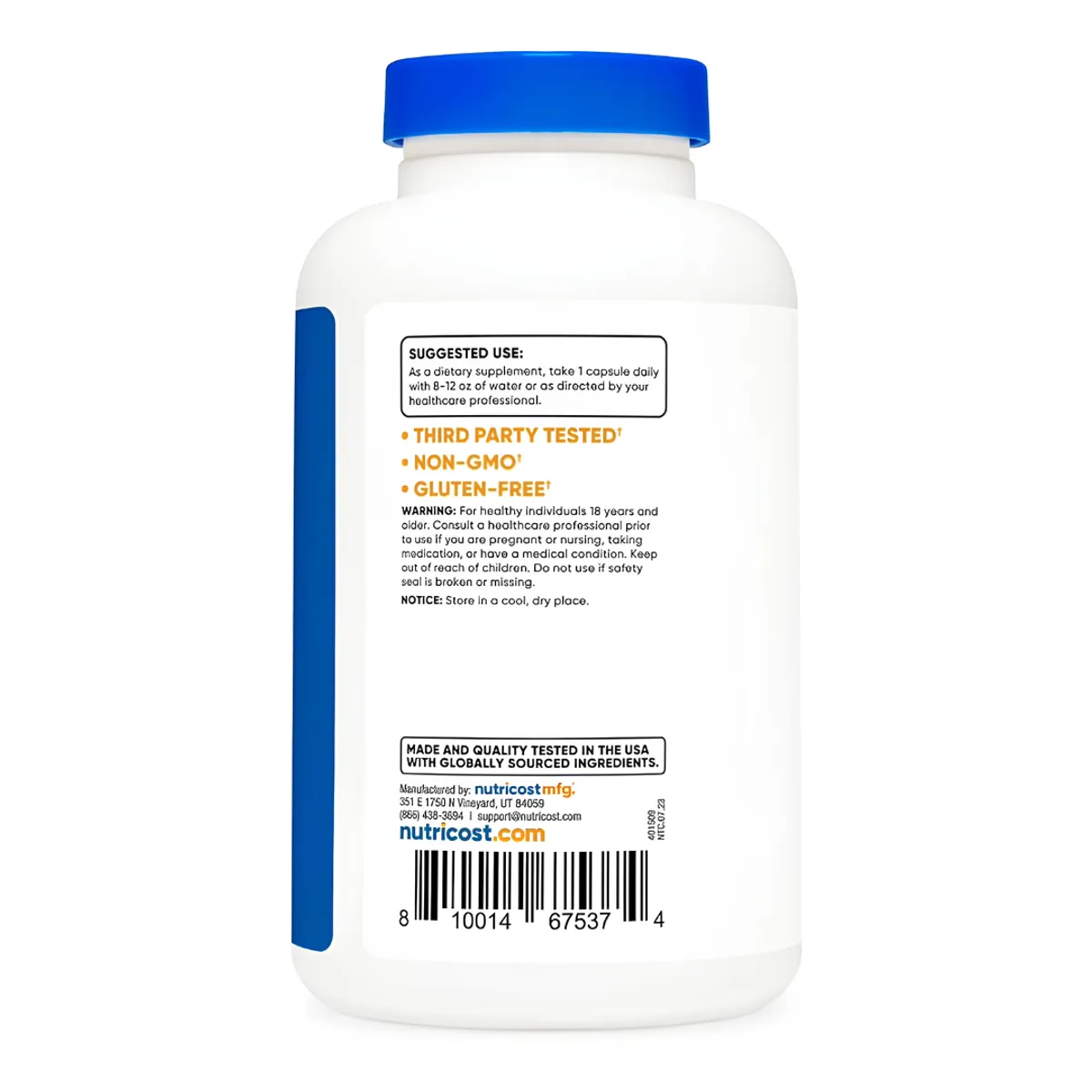 MILK THISTLE NUTRICOST 1000MG - 240 CAPSULAS - 2
