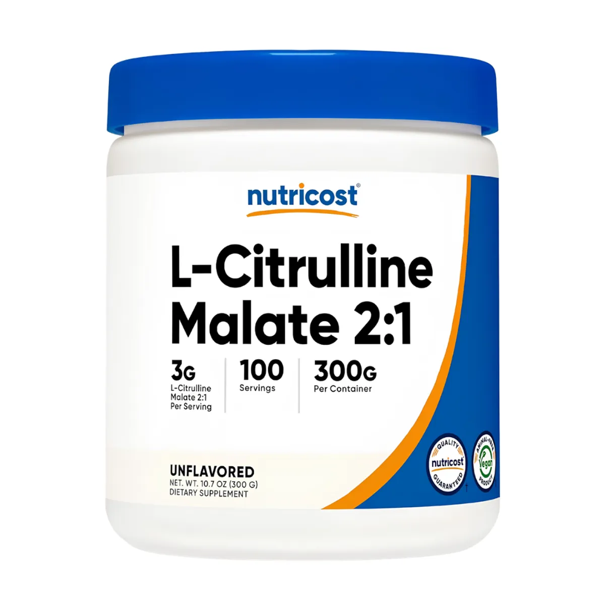 L-CITRULINA MALATO NUTRICOST 2:1 - 300 GRAMOS - 1