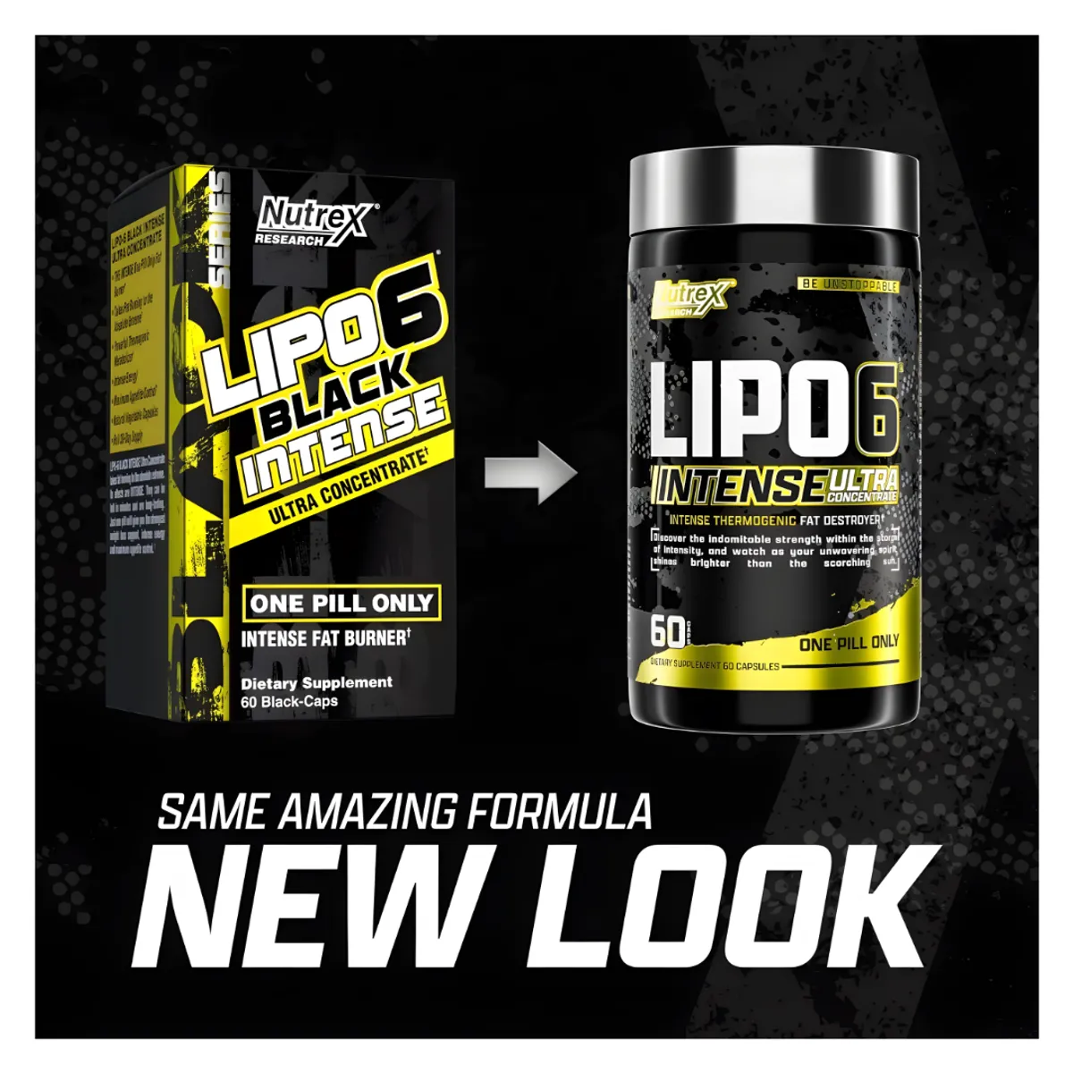LIPO 6 BLACK INTENSE - 60 CAPSULAS + 2 SACHET BIGM - 2