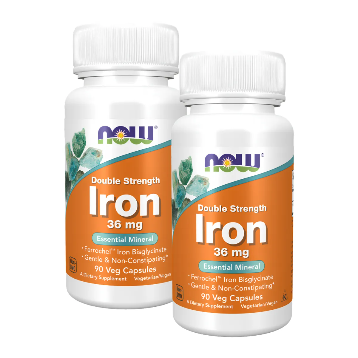 PACK X 02 - IRON NOW 36 MCG - 90 CAPSULAS - 1
