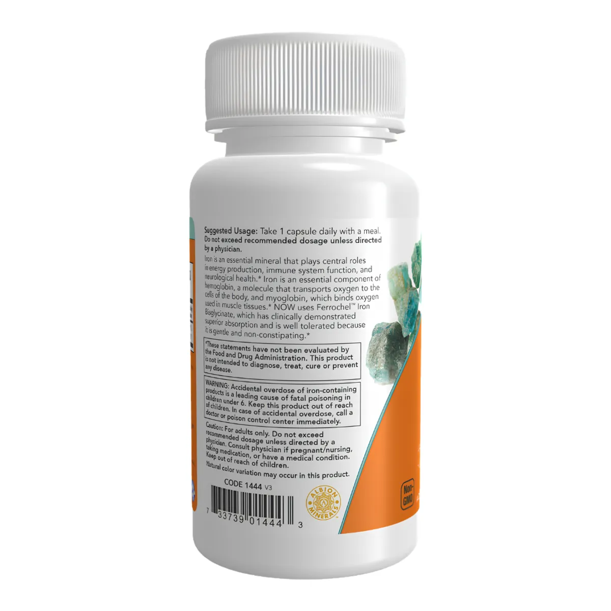 PACK X 02 - IRON NOW 36 MCG - 90 CAPSULAS - 3