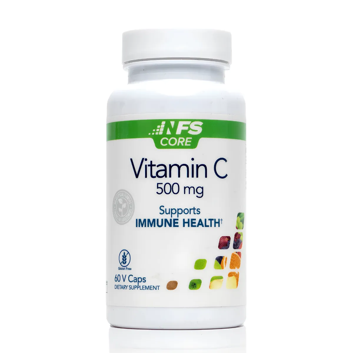 VITAMINA C NFS CORE 500 MG - 60 CAPSULAS VEGANAS - 1