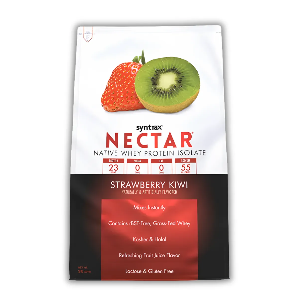 PROTEINA ISOLATADA NECTAR 2 LB SYNTRAX - STRAWBERRY KIWI - 1