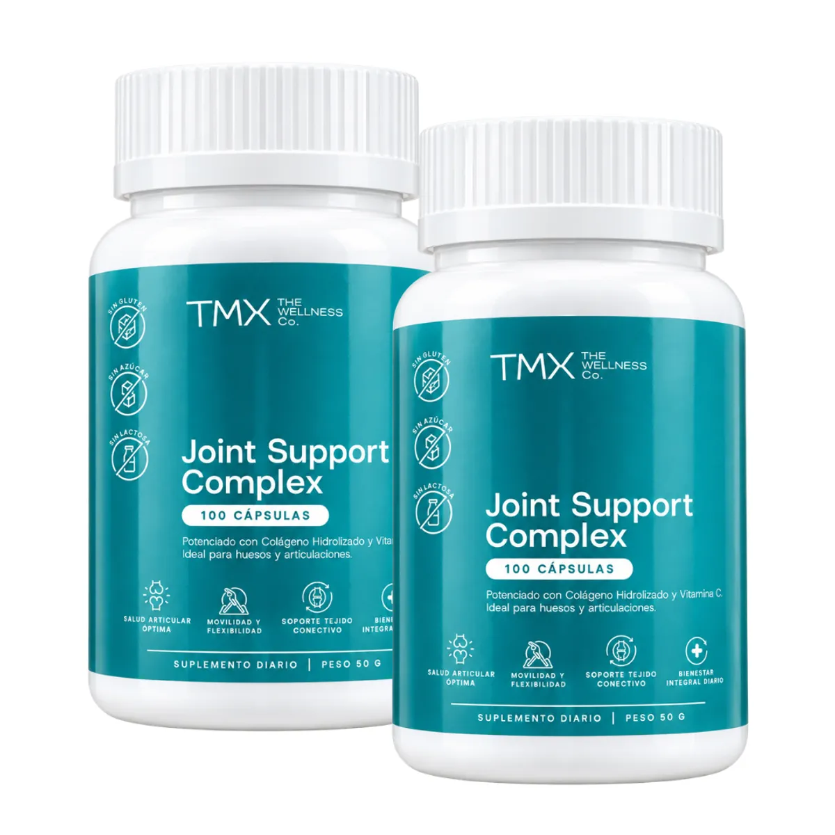 PACK X 02 - COMPLEX JOINT SUPPORT TMX WELLNESS - 100 CAPSULAS - 1