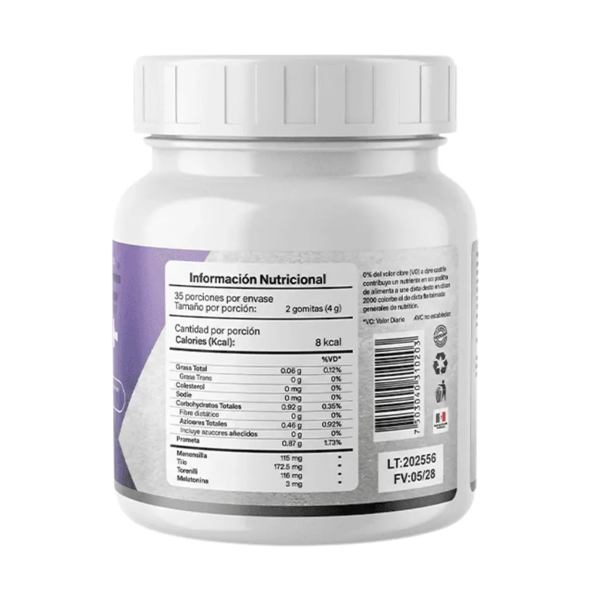 PACK X 02 - DEEPSLEEP+ TMX WELLNESS MELATONINA EN GOMITAS - 70 GOMITAS - 2