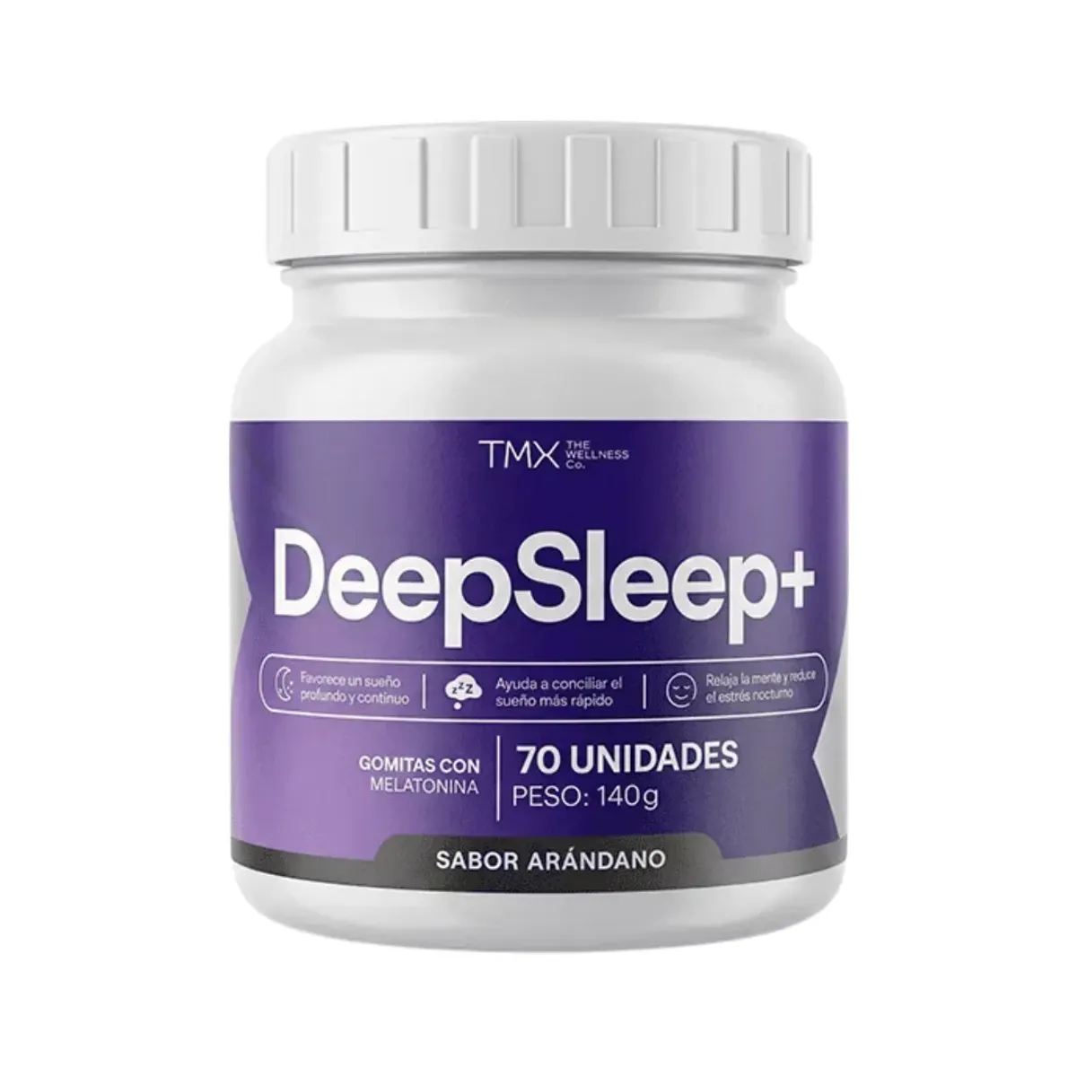 DEEPSLEEP+ TMX WELLNESS MELATONINA EN GOMITAS - 70 GOMITAS - 1